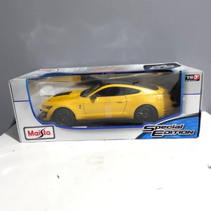 Maisto Diecast 2020 Mustang Shelby GT500 gelb Maßstab 1:18 - Bild 1 von 11