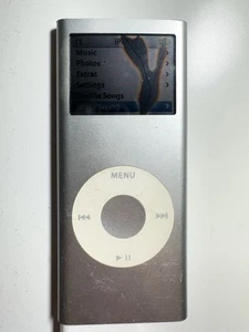 Apple iPod Nano 2nd Generation 2GB Silver A1199 PRELOADED MUSIC - Picture 1 of 5