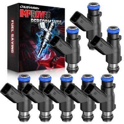 x8 upgrade Fuel Injectors 12613411 For 2010-2017 Chevrolet Express 2500 4.8L V8 - Image 1 of 4