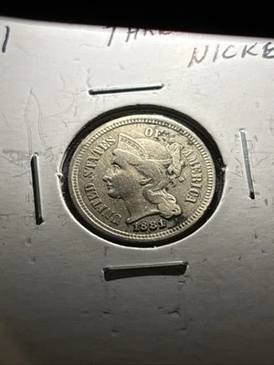 Beautiful 1881 3 Cent Nickel - Image 1 of 2