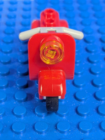 Lego Town: City: Riding Cycle: Scooter with Dark Tan Stand 15396c05 Set 60097