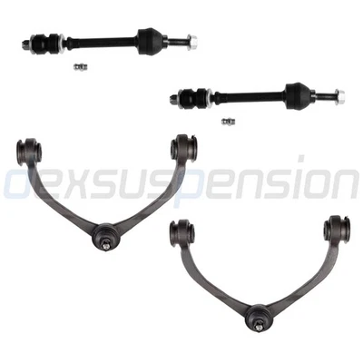 4x For 2005-2008 2009 Dodge Dakota 2WD Front Upper Control Arm Sway Bar Link Kit - Image 1 of 4