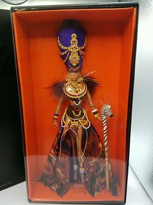 Gold Label Tribal Beauty Barbie Fashion Model Collection Doll NRFB  - Image 1 of 4