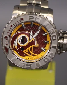 INVICTA NFL Washington Automatic Men's Watch 58mm Stainless Steel, Burgundy - Picture 1 of 5