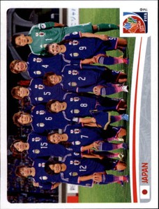 2015 Panini Women's World Cup Stickers #176 Japan Team