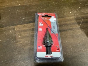 Milwaukee 48-89-9209 Jam Free Step Drill Bit #9 7/8”-1 1/8” - Picture 1 of 1