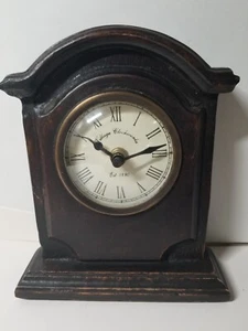 Country House Collection Mantel/Table Clock Village Clockworks 7"X6" Handmade - Picture 1 of 6