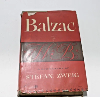 Balzac︱Stefan Zweig︱Biography︱Hardcover Book w/ Dust Jacket - Image 1 of 4