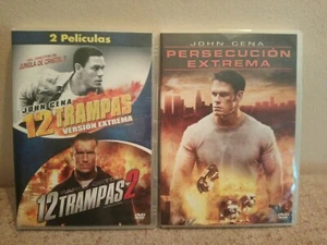 Pack 3 Dvd John Cena: 12 Trampas 1+2.Randy Orton+Persecución extrema - Imagen 1 de 1
