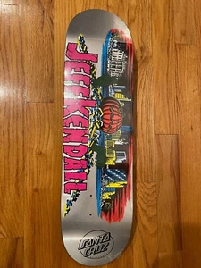 SANTA CRUZ  Jeff Kendall  Pumpkin  Skateboard Deck LTD 8/107 New Shrink Metallic - Picture 1 of 6