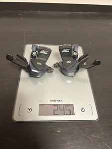 Shimano LX SL-M570 3x9 Speed Triggers MTB Shifters Gray - Picture 1 of 10