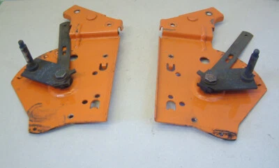 Husqvarna R53SV Lawn Mower Spares-1 Pair - Rear Axle Plates + Height Adjusters - Image 1 of 4