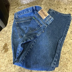 WearGuard Denim Jeans Mens 34X30 Blue Straight Leg Classic Fit RN104802 - Picture 1 of 7