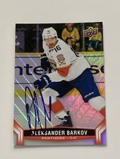 Aleksander Barkov SIGNED 2023-24 Upper Deck Tim Hortons Card #15 Auto Panthers
