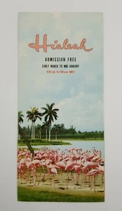 Vintage HIALEAH Miami Florida Travel Guide Brochure - Picture 1 of 5