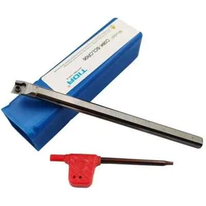 Tungsten Steel C08K-SCLCR06 CNC Turning Tool Holder Boring Bar For CCMT06 Insert - Picture 1 of 4