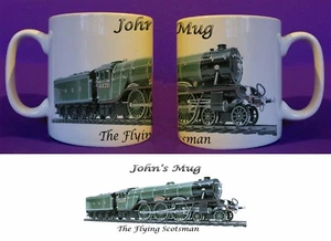 Flying Scotsman Dampfzugbecher Geschenk personalisiert - Bild 1 von 1