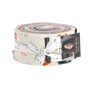 Moda Folk & Lore Jelly Roll 2.5" Fabric Strips by Stephanie Sliwinski - Picture 1 of 3