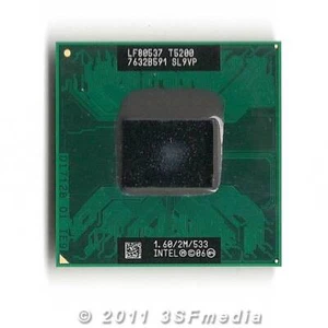 Core 2 Duo 1.6 GHz / 2M / 533 MHz Socket M - SL9VP - Picture 1 of 1