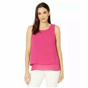 BLUSA SIN MANGAS MICHEAL KORS EN CAPAS SM NUEVA CON ETIQUETA - Imagen 1 de 7