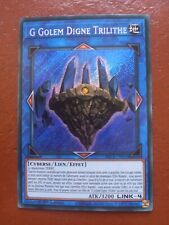 Carte Yu-Gi-Oh G Golem Digne Trilithe BLCR-FR045