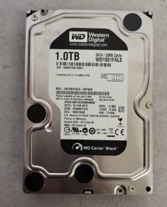 Western Digital Black WD1001FALS-00Y6A0 Hard Disk Drive 3.5'' HDD  TESTED USA - Afbeelding 1 van 2