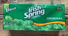 UPC 035000141484 product image for Irish Spring Deodorant Soap Bars ORIGINAL, (6 Total) ~ 3.2 Oz | upcitemdb.com