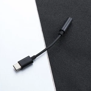 1 Stück Typ-C auf 3,5 mm Kopfhörer Kabel Adapter USB 3.1 USB-C auf 3,5 AUX Audio Buchse - Bild 1 von 12