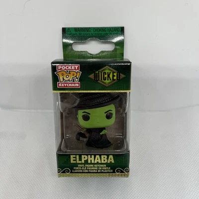 Wicked Elphaba Funko Pocket Pop! Figura Llavero (Bruja Malvada) Foto 1 de 3