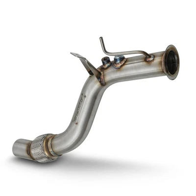 STAINLESS DPF REMOVAL EXHAUST DOWNPIPE FOR BMW 1 SERIES N47 E82 E87 E88 03-13 - Image 1 of 4