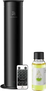 Diffuser with Essential Oils, Aluminum Air Diffusers Black + Oil  - Picture 1 of 7