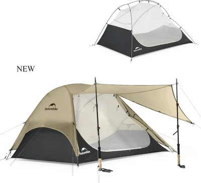 Tienda de campaña para mochileros Naturehike UL Star River para 2 personas, arena Foto 1 de 4