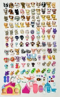 Gran Lote de 110 Mascotas LPS Littlest Pet Shop y Algunos Accesorios Foto 1 de 4