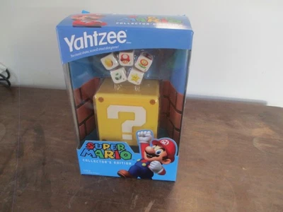 2010 Nintendo Hasbro Yahtzee Dice Game Super Mario Bros Collector's Edition NIB - Image 1 of 4