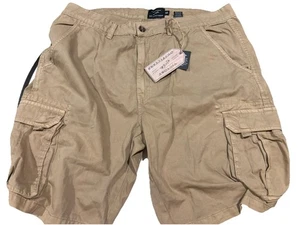 Victory Outfitters Herren Cargo Shorts Gr. 38 Khaki Beige Neu mit Etikett NEU - Bild 1 von 5