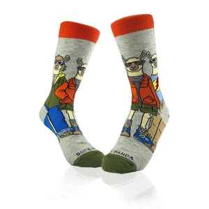 Cool Llamas Socks from the Sock Panda (Adult Small) - Picture 1 of 6