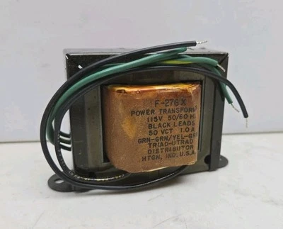Magnetek Triad F-276X Power Transformer Pri 115 Vac 50/60Hz Sec 50 Vct @ 1 Amp