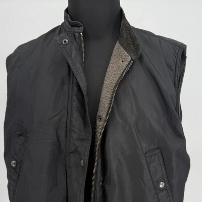 Ralph Lauren RL Women's Black Vest Full Zip Sleeveless Utility Style Size L - Image 1 of 4