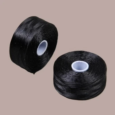 náilon ~ cabo de fio de miçangas ~ bobinas ~ 3 peças - Imagem 1 de 2