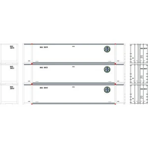 NEW Athearn RTR 48' Container - BNSF (3) HO Scale - Picture 1 of 1