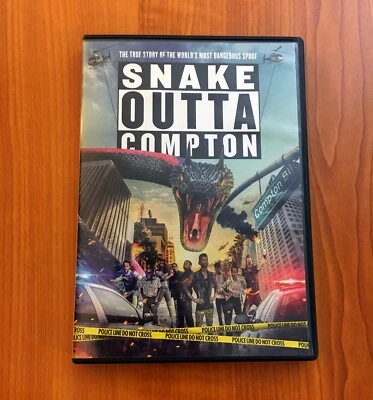 snake outta compton dvd hank braxtan parody speed straight 8 mile king kong nwa - Image 1 of 2