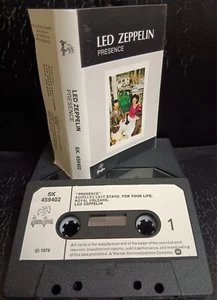 Led Zeppelin – Presence - 1976 UK cassette tape excellent, cover VG+ - Picture 1 of 2