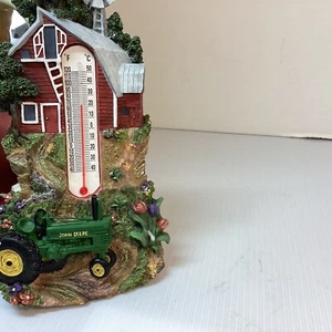John Deere Termometro decorativo in RESINA temperatura alto 7" - Foto 1 di 7