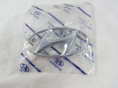 2003-2008 Hyundai Tiburon Front Emblem For Hood Badge Symbol Logo Genuine OEM - Image 1 of 2