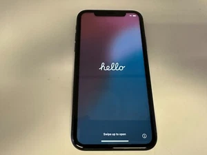 Apple iPhone XR - 64 GB- (MT3K2LL/A)(A1984) Black(Unlocked) (Dual Sim(Sim+eSIM)) - Zdjęcie 1 z 9