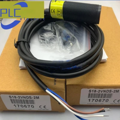 Banner S18-2VNDS-2M Photoelectric sensor switches brand new free shipping - Image 1 of 3