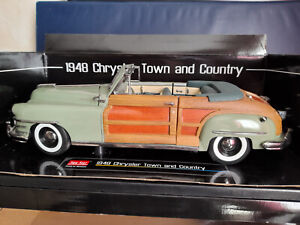 miniature auto 1/18  Chrysler Town and country Sunstar
