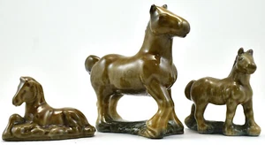 WADE HORSE, SET 1, 1974 COMPLETE SET OF 3 BOXED - Picture 1 of 3