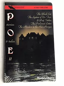 Edgar Allan Poe's Stories & Tales Vol. II (AUDIO CASSETTES) Mystery Theatre 2000 - Imagen 1 de 4