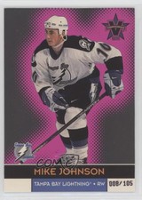 2000-01 Pacific Vanguard Holographic Purple /105 Mike Johnson #89